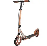 Story Historia del patinete de transporte plegable GlideX Elite color crema
