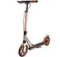 Patinete de transporte plegable Story GlideX Elite color crema. Patinete cómodo con ruedas grandes y diseño plegable para uso diario.