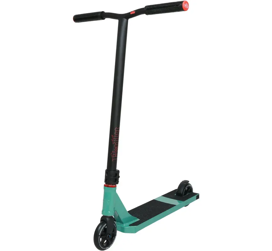NKD Rally Stunt Scooter Grün Leichter Freestyle-Stunt-Scooter für Park- und Straßenfahrten mit wendigem Setup