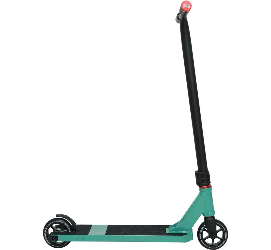 NKD Rally Stunt Scooter Grün Leichter Freestyle-Stunt-Scooter für Park- und Straßenfahrten mit wendigem Setup
