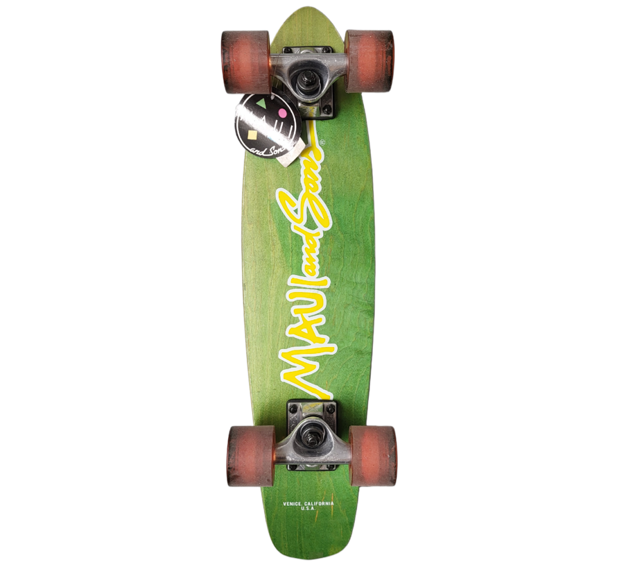 Maui and Sons Micro Kicktail Green - 2e kans