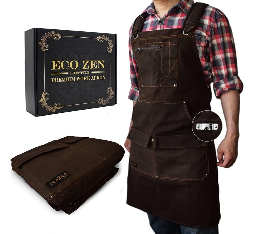 EcoZen Canvas Work Apron