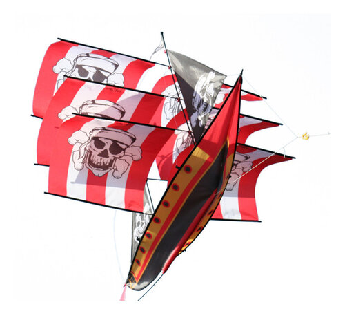 X-Kites Cerf-volant pirate 3D X-Kites Cerf-volant pirate tridimensionnel avec effet 3D spectaculaire