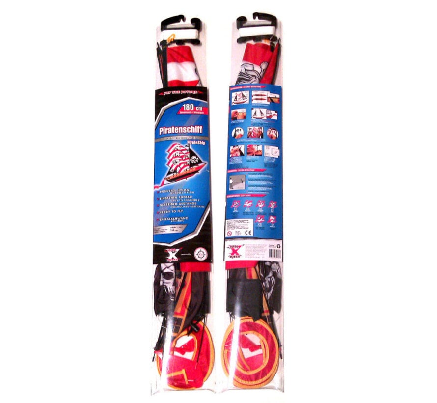 X-Kites Aquilone Pirata 3D Aquilone Pirata tridimensionale con spettacolare effetto 3D