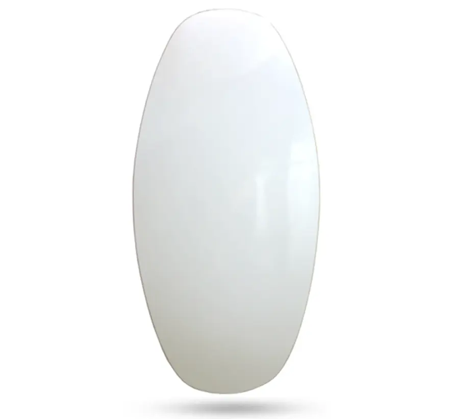 GoZone Sandy HPL Skimboard Flatland con rocker e concavo, disponibile nelle misure da 35 e 39 pollici.