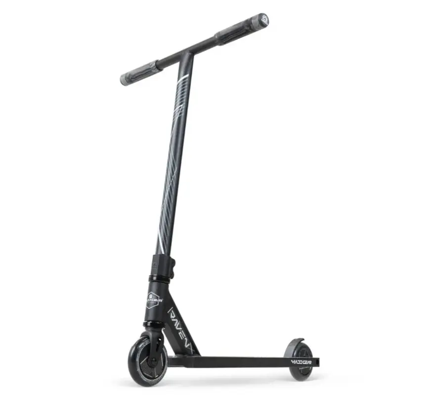 MGP MG1 Black Stunt Scooter Lightweight Freestyle Stunt Scooter with 110mm Aluminium Core Wheels and IHC Compression