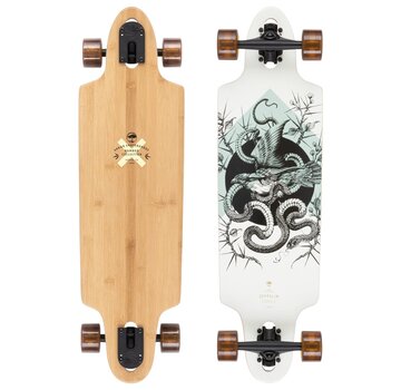 Arbor Arbor Bamboo Zeppelin White/Black 32 Longboard