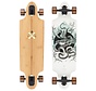 Arbor Bamboo Zeppelin White/Black 32 Longboard - complete Arbor cruiser/longboard voor cruisen en carven