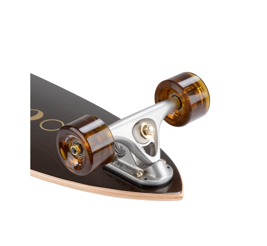 Arbor Solstice B4BC Fish Multi 37 Longboard - complete Arbor cruiser/longboard voor cruisen en carven