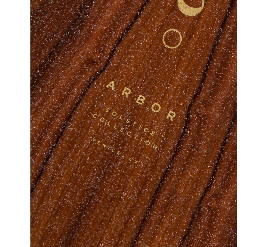 Arbor Solstice B4BC Fish Multi 37 Longboard - complete Arbor cruiser/longboard voor cruisen en carven