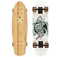 Arbor Bamboo Pocket Rocket White/Black 27 Cruiser - complete Arbor cruiser/longboard voor cruisen en carven