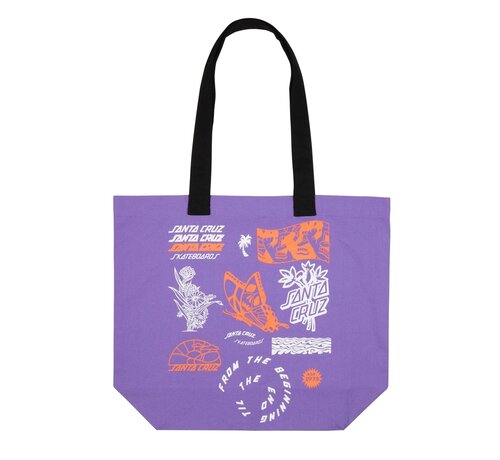 Santa Cruz Santa Cruz Rise 'N Shine Tragetasche, Soft Purple – praktische Tasche im Santa Cruz Skate-Style