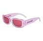 Santa Cruz Sunglasses Paradise Strip Sunglasses Pink Crystal Fade - zonnebril met 100% UVA/UVB-bescherming