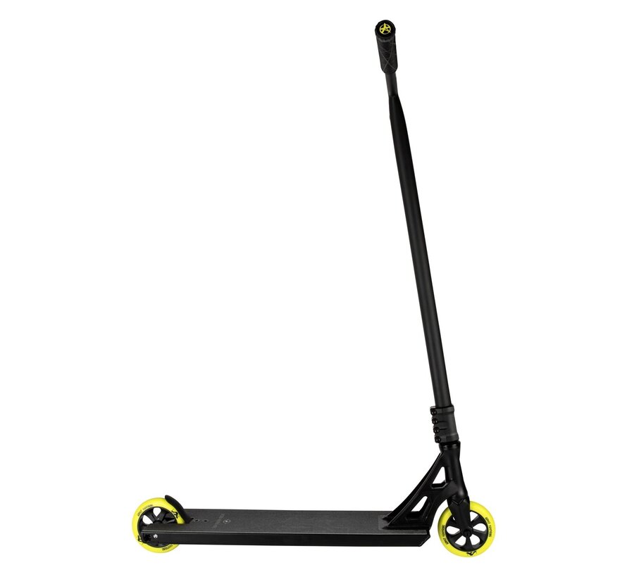 Addict Revenger - Pulse Stuntstep Black/Yellow 590mm - complete stuntstep voor park en street