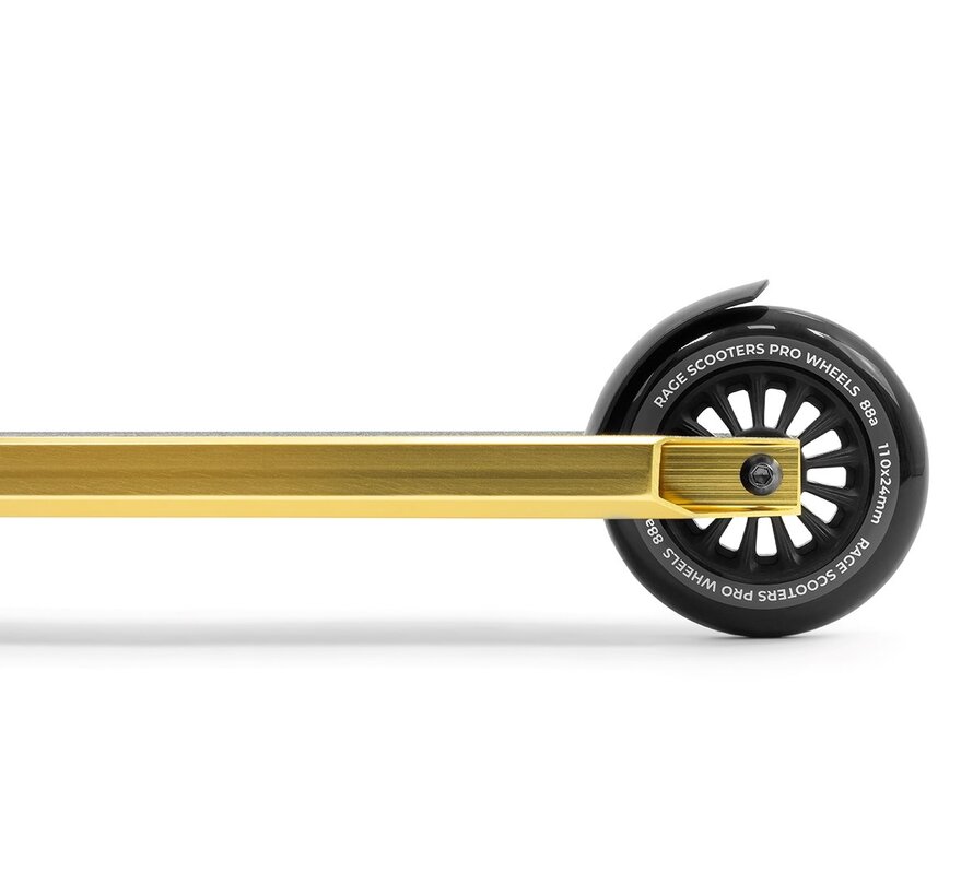 Rage One Stuntstep Goud - rage one scooter gold