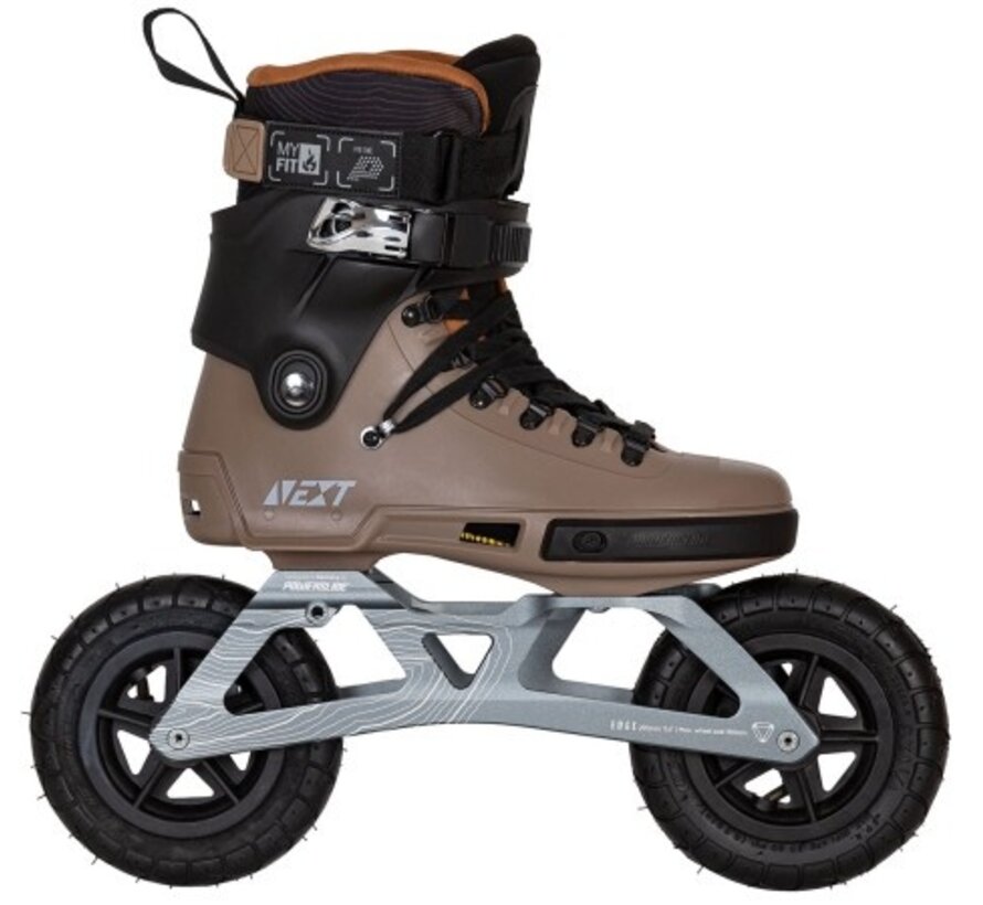 Powerslide Next Edge 150 - offroad skates met 2x150 mm luchtbanden