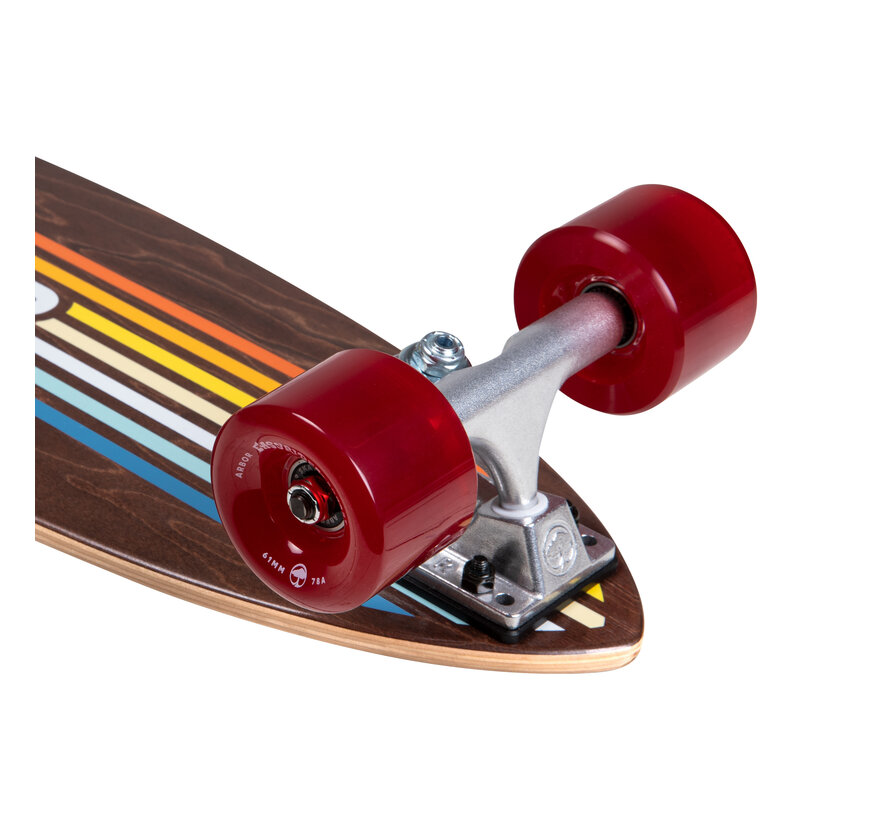 Arbor Micron Hawkshaw 29" Cruiser - complete cruiser skateboard voor carving en cruising