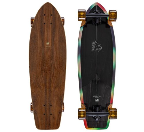 Arbor Arbor Groundswell Rally Black 30.5" Cruiser - complete cruiser skateboard for carving and cruising