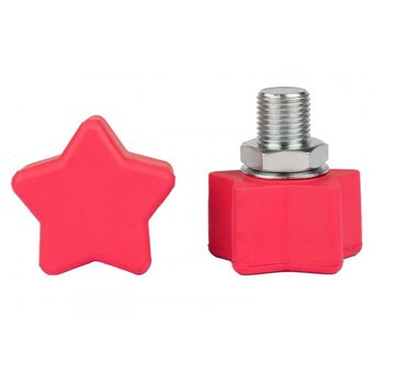 Rookie Rookie Toestop Star Adjustable 2 PK Pink