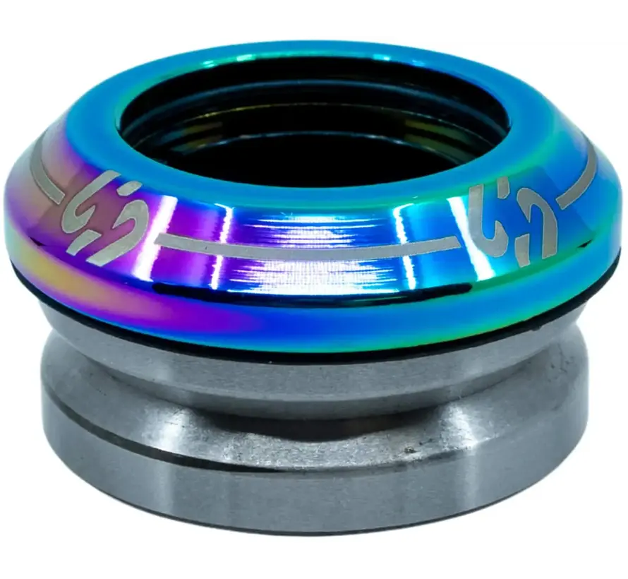 CORE Icon Integrated Headset Stuntstep Neochrome - stevig en klaar voor actie