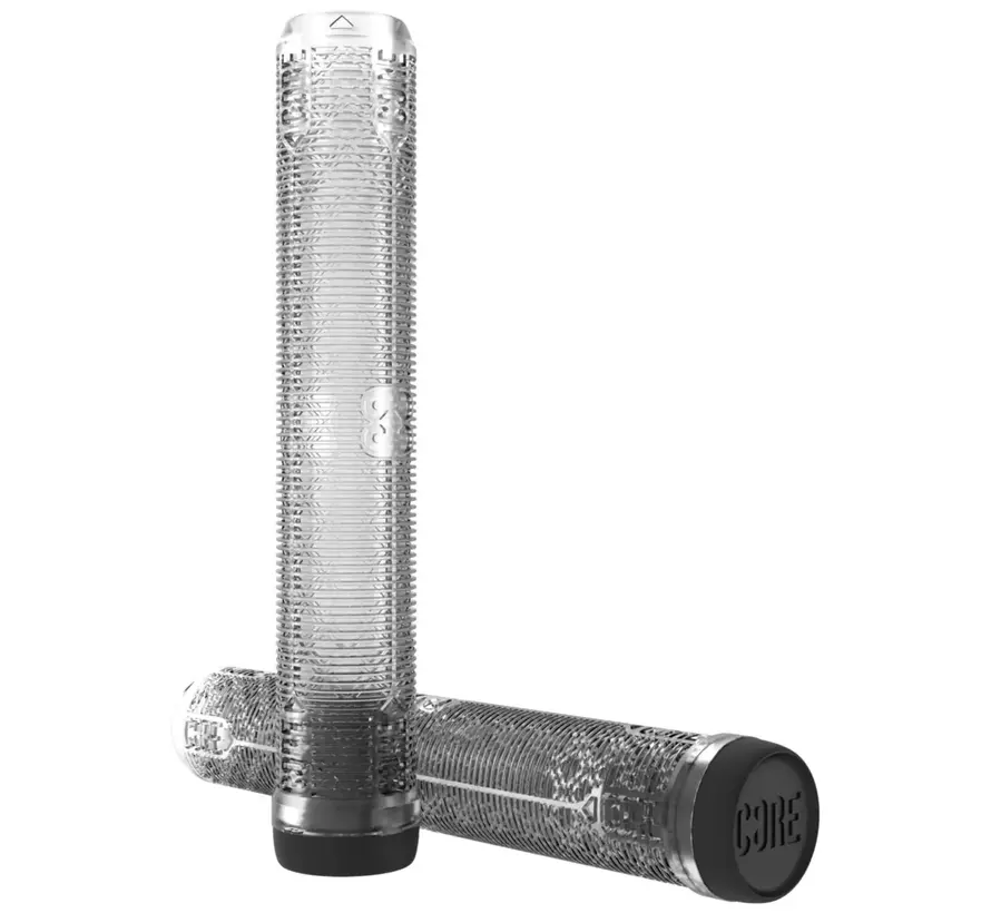CORE Skinny Boy Stuntstep Handvatten 170mm Clear - stevig en klaar voor actie