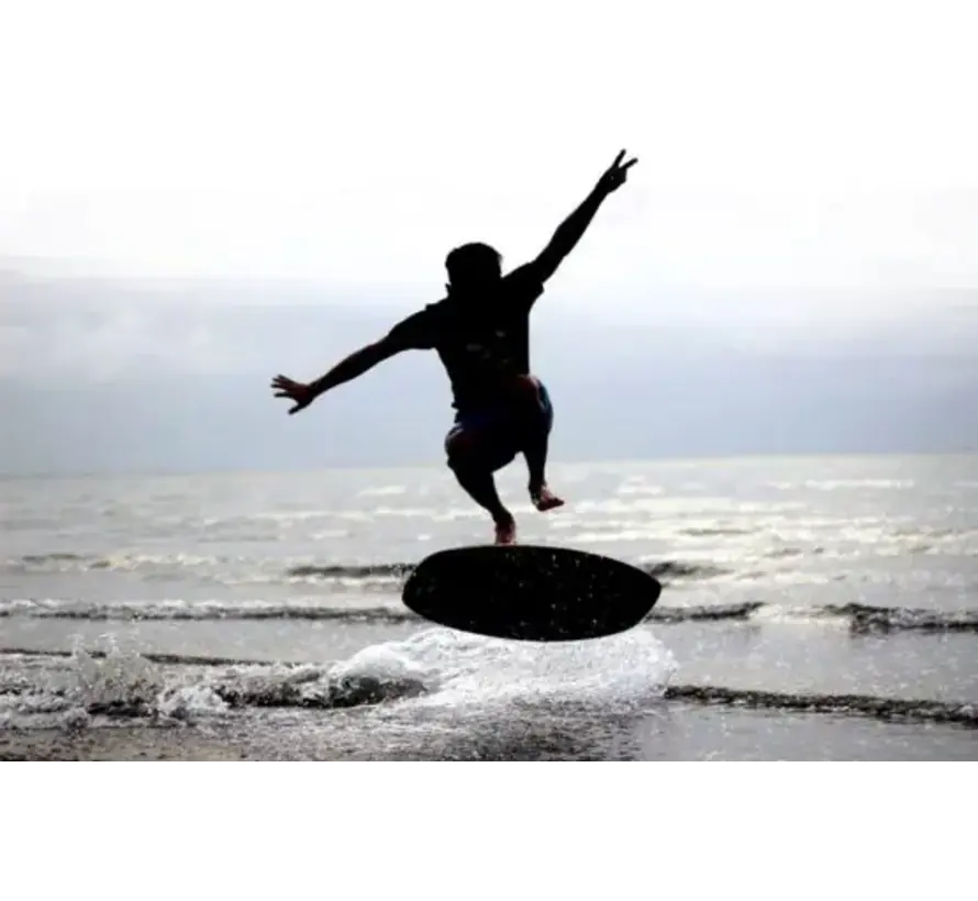 GoZone Pro Skimboard 40 inch White/Black - sturdy and ready for action