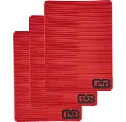 DB Skimboards Tablas de skimboard DB EVA Traction, paquete de 3 unidades, color rojo.