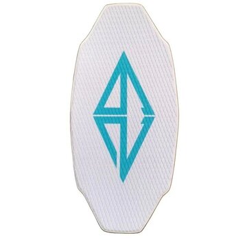 GoZone Tabla de skimboard GoZone Pro de 40 pulgadas, blanca/azul