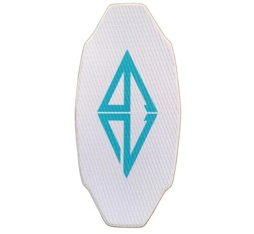 GoZone Tabla de skimboard GoZone Pro de 40 pulgadas, blanca/azul: resistente y lista para la acción.