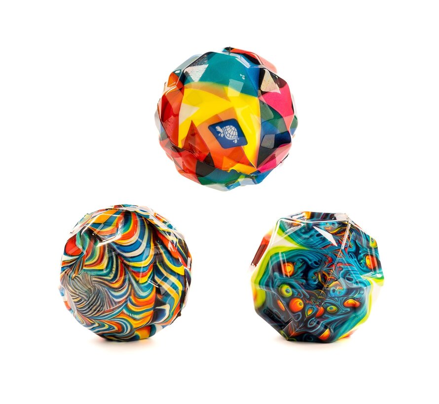 Zestaw 3 super odbijających się piłek Schildkröt High Bounce Balls do zabawy na świeżym powietrzu, na podwórkach szkolnych i podczas zabaw