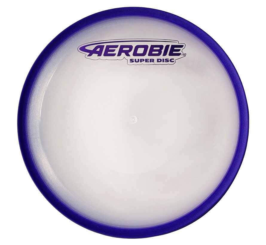 Aerobie Super Disc 24,5cm Werpdisc met Uitstekende Vliegeigenschappen voor Strand, Park en Recreatie