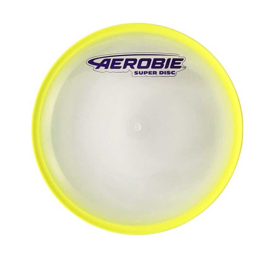 Aerobie Super Disc 24,5cm Werpdisc met Uitstekende Vliegeigenschappen voor Strand, Park en Recreatie
