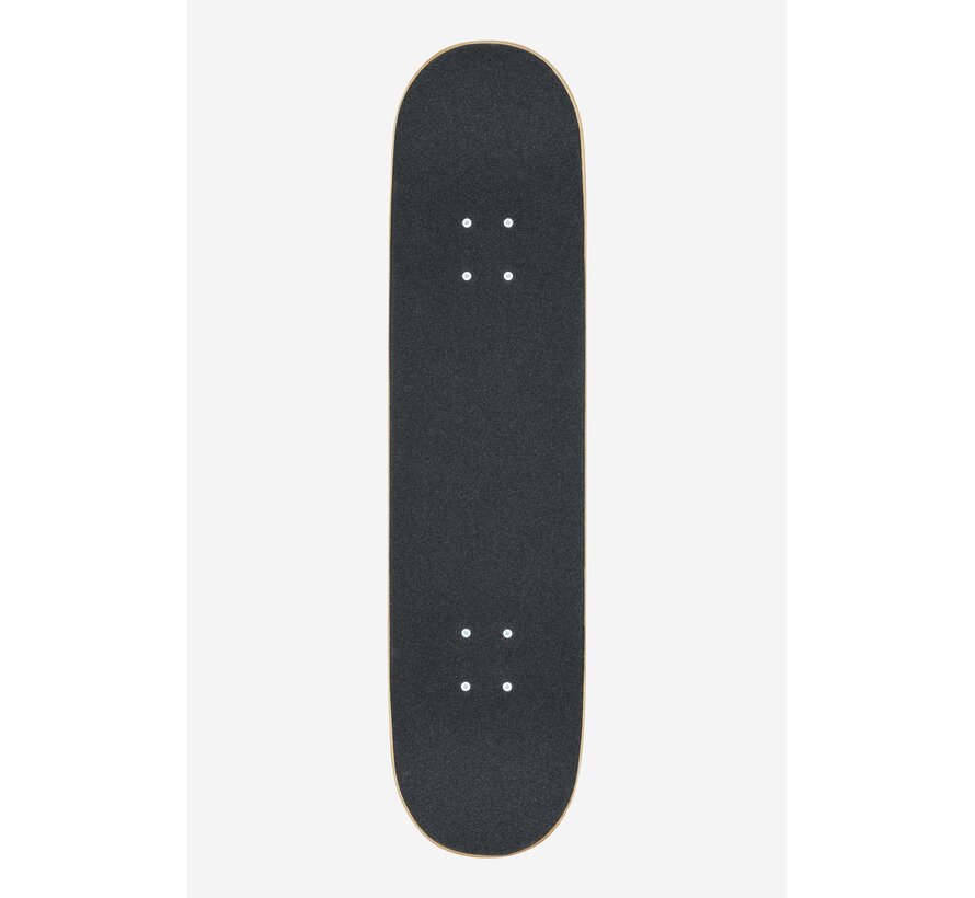 Globe G0 Pond 8.25 Complete Skateboard Orange/Moss - ready-to-ride board with its own character
