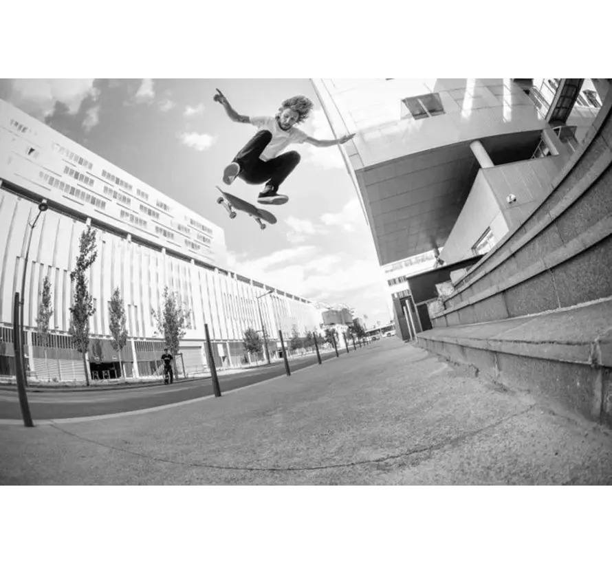 Globe Goodstock 8.0FU Complete Skateboard Firecracker - rijklaar board met eigen karakter