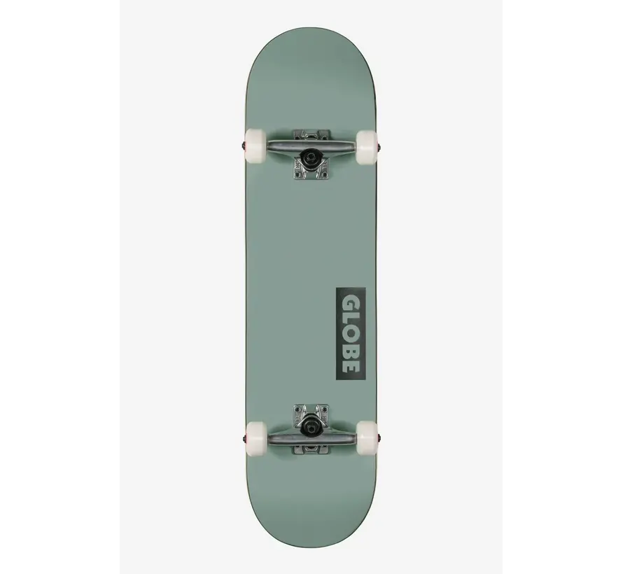 Globe Goodstock 8.5FU Complete Skateboard Fog - ready-to-ride Globe board
