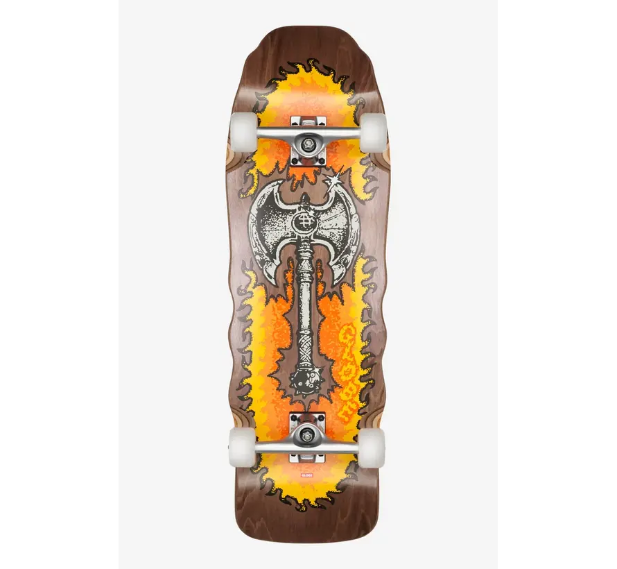 Globe Restless 10.0 Complete Skateboard Axe Man - ready-to-ride Globe board