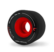 Fireball Fireball Tinder Longboard Wielen 70mm 81A Zwart Set van 4
