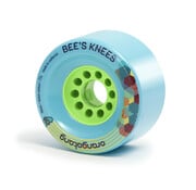 Orangatang Ruote per longboard Orangatang Bees Knees da 90 mm, colore blu.
