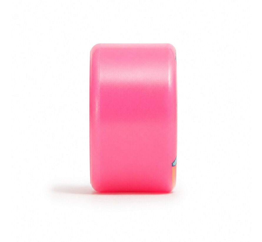 Orangatang Bees Knees 90mm Longboard Wielen Pink Set van 4 Downhill en Long Distance Wheels - Copy - Copy
