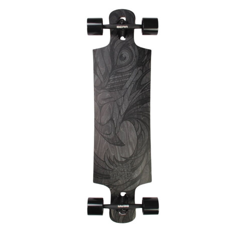 Landyachtz Longboard Landyachtz Drop Hammer 36.5 Black Eagle Drop Through para crucero, carving y freeride.
