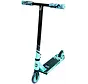 Patinete acrobático CORE CB1 Mini negro/verde azulado de 71 cm con ruedas de 110 mm, plataforma de aluminio y suspensión de compresión IHC.
