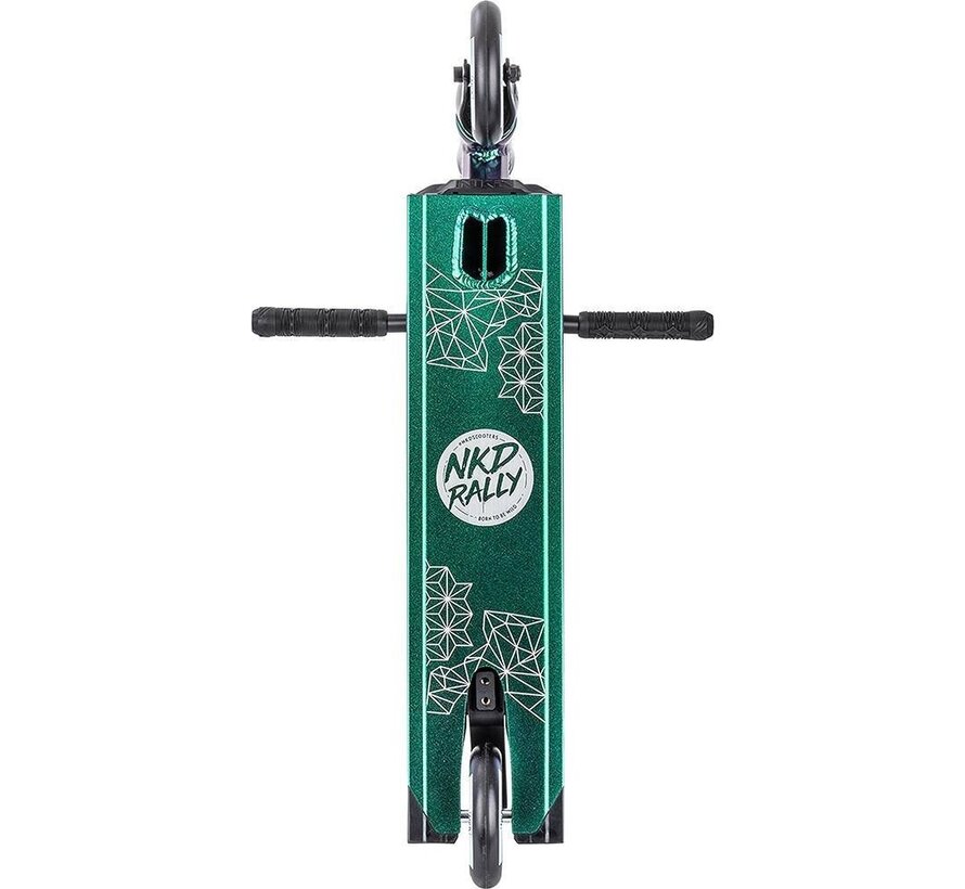 Monopattino acrobatico NKD Rally verde 83 cm
