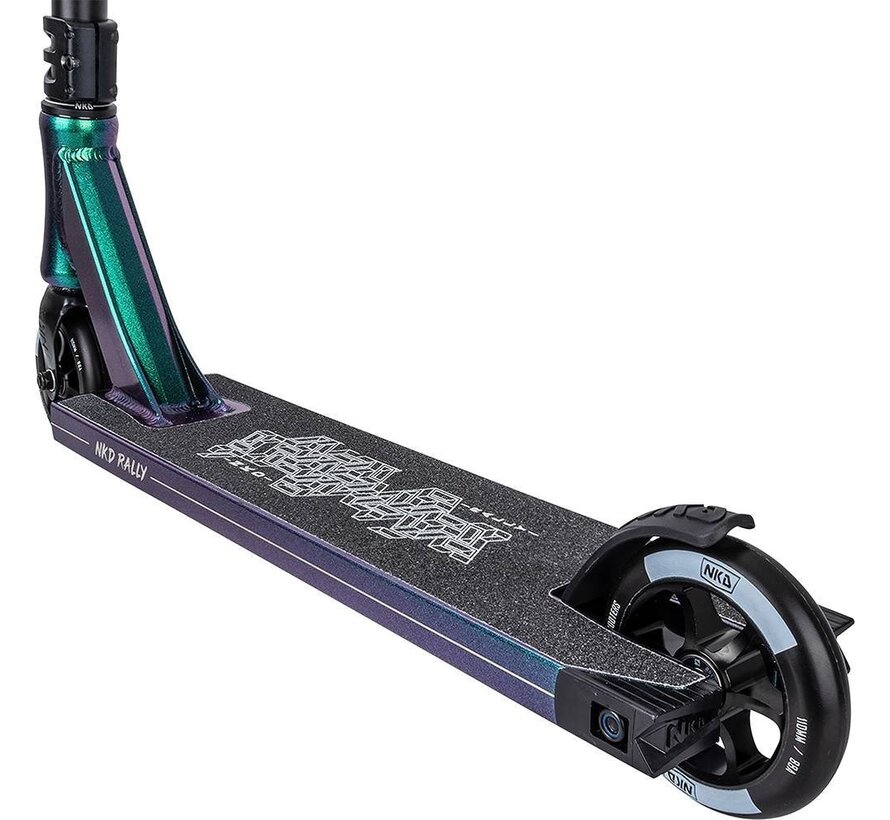 Patinete acrobático NKD Rally verde de 83 cm
