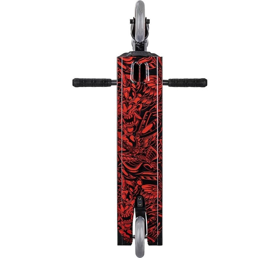 Trottinette freestyle NKD Rally rouge 83 cm