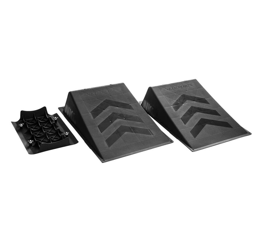 Story 2-Way Skate Ramp 113x39x16 cm