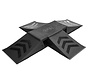 Rampa da skateboard Story a 4 vie 156x126x16 cm