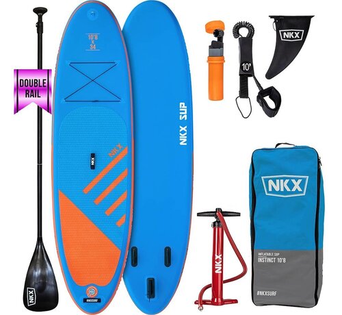 NKX NKX Instinct Inflatable SUP Black/Blue 10'0"