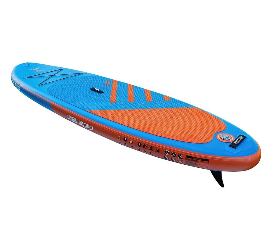 NKX Instinct Inflatable SUP Black/Blue 10'0"