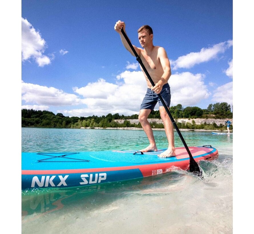 NKX Instinct Inflatable SUP Black/Blue 10'0"