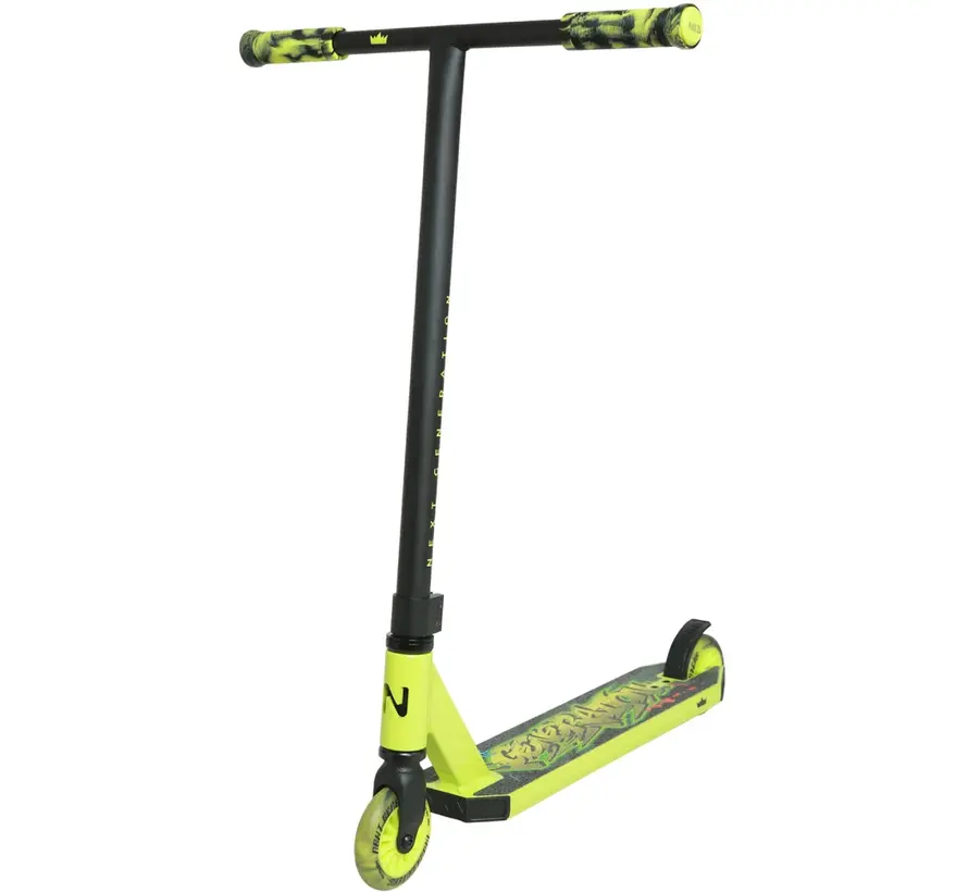 Patinete acrobático NKD Next Generation verde lima de 79,4 cm